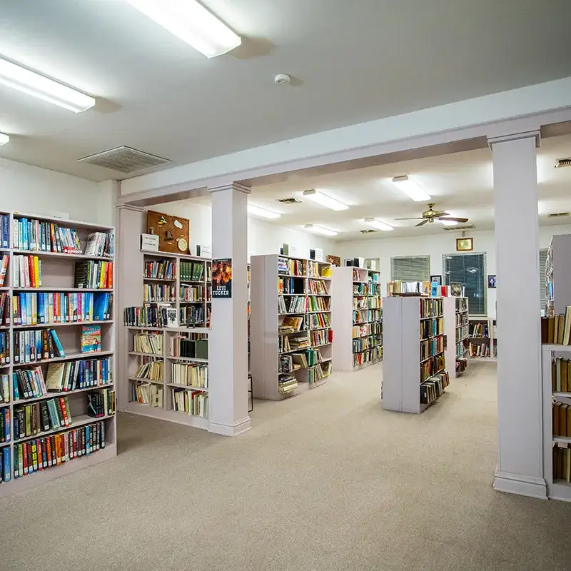 Public Library Interior