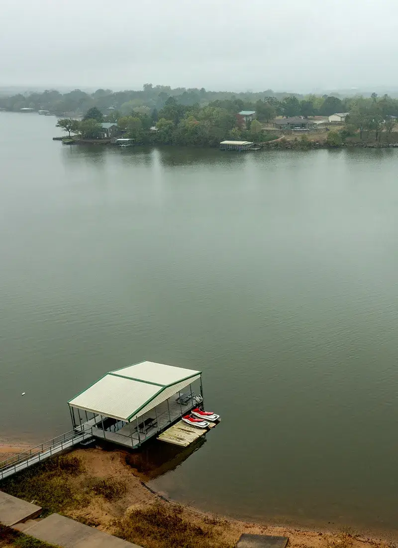 Jet skis on Wewoka lake